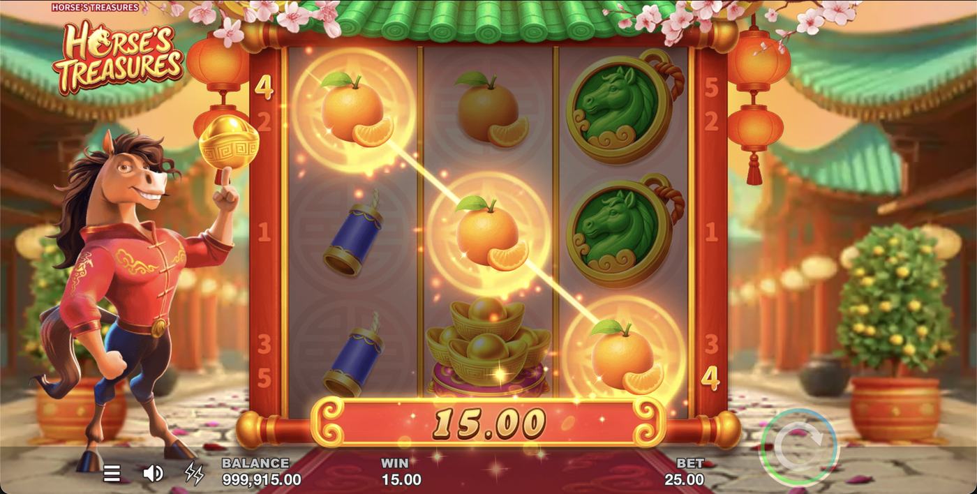 Horse’s Treasures: image of winning
