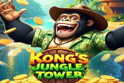 Kong’s Jungle Tower Online Slot Logo