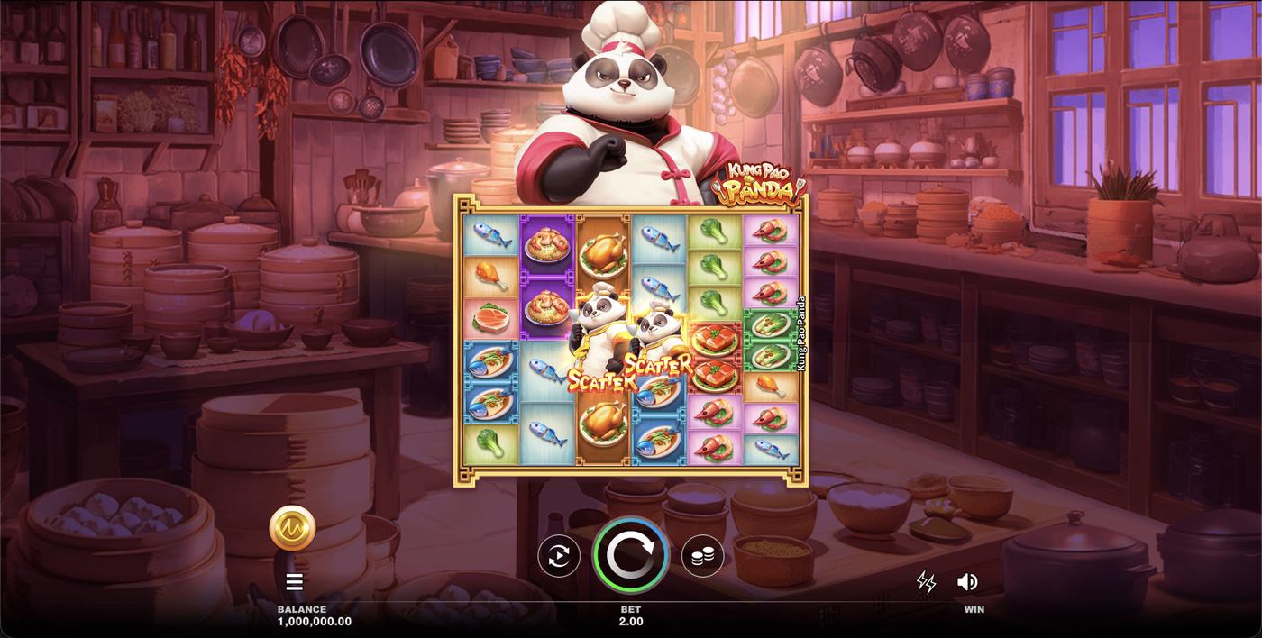 Kung Pao Panda: image of main menu