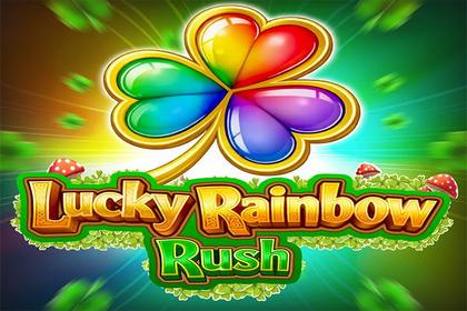 Lucky Rainbow Rush Online Slot Logo