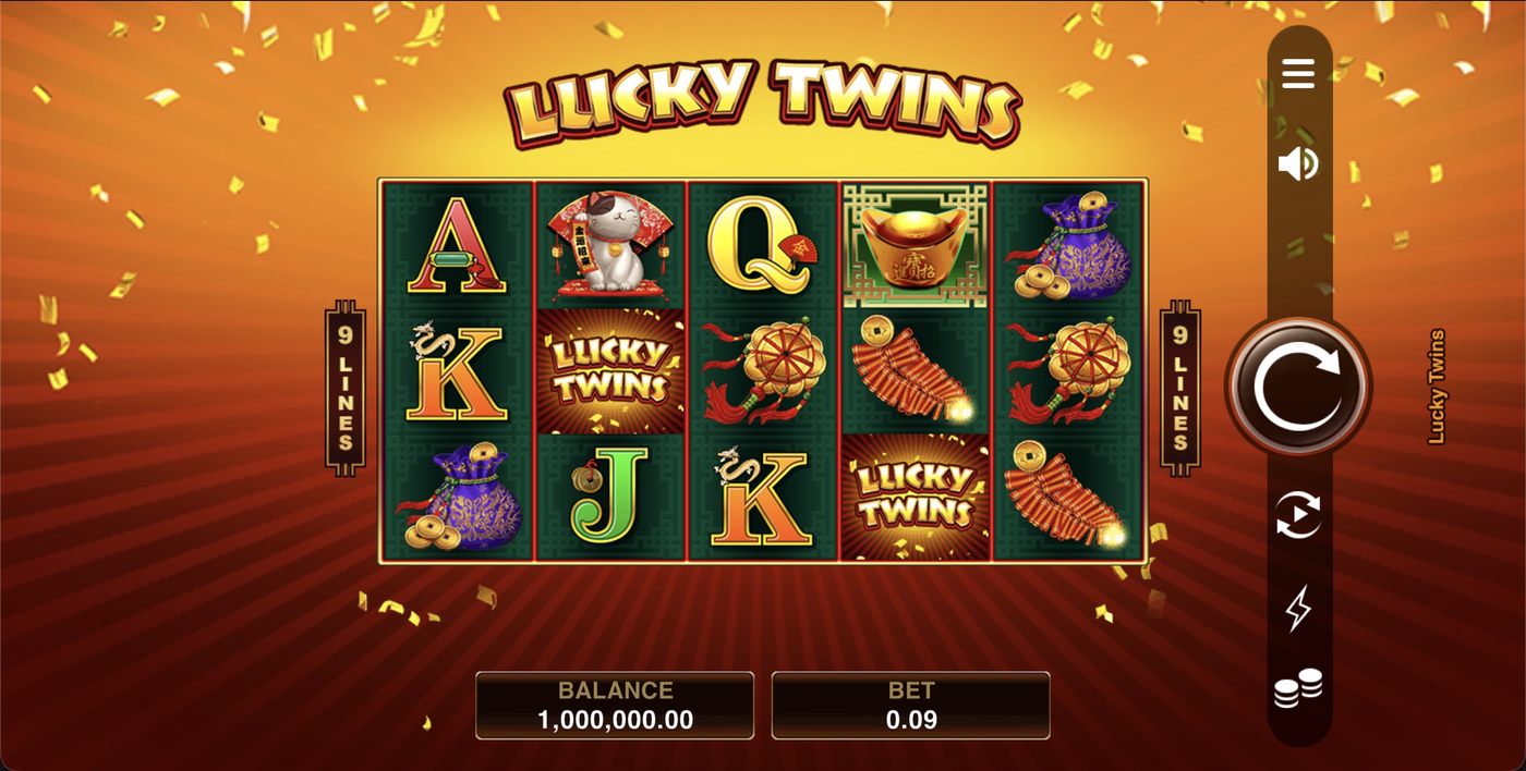 Lucky Twins: image of main menu