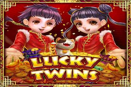 Lucky Twins Online Slot Logo