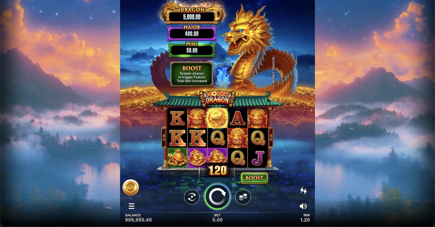 Money Dragon: image of winning