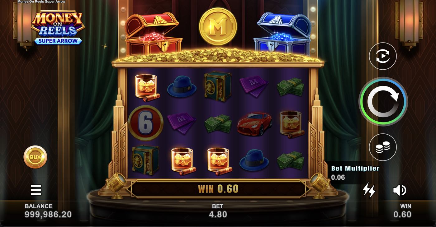 Money On Reels Super Arrow: image of winning
