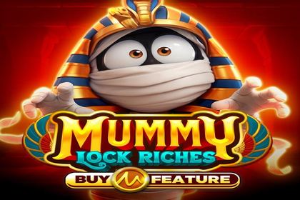 Mummy Lock Riches Online Slot Logo