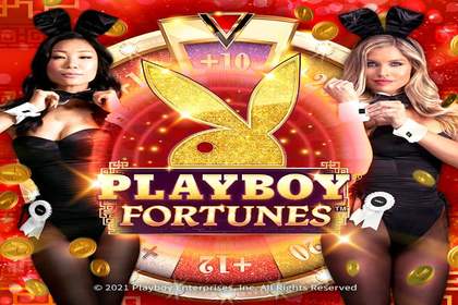 Playboy Fortunes Online Slot Logo