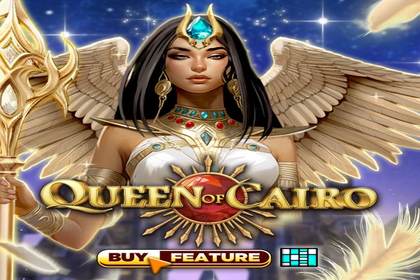 Queen of Cairo Online Slot Logo