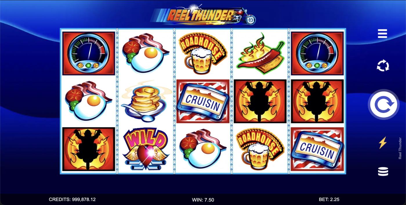 Reel Thunder: image of winning