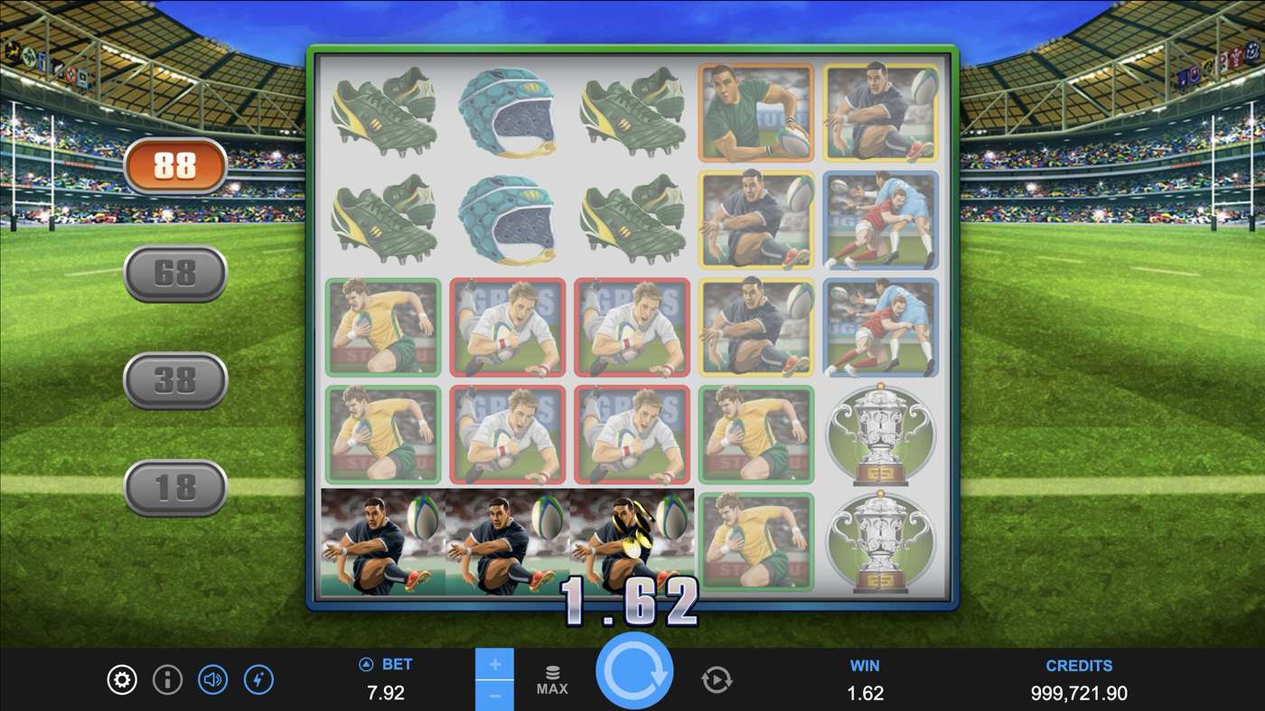 Rugby Star Deluxe: image of winning