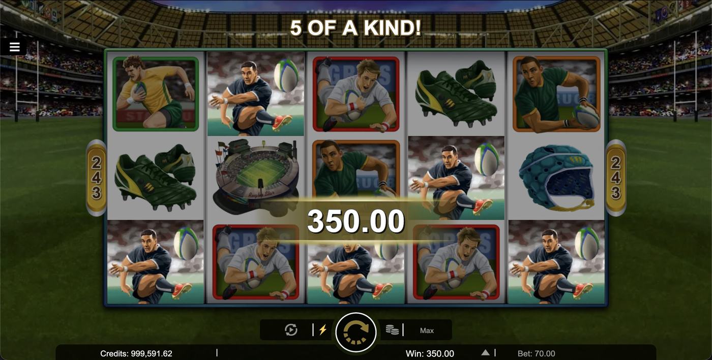 Rugby Star: image of winning