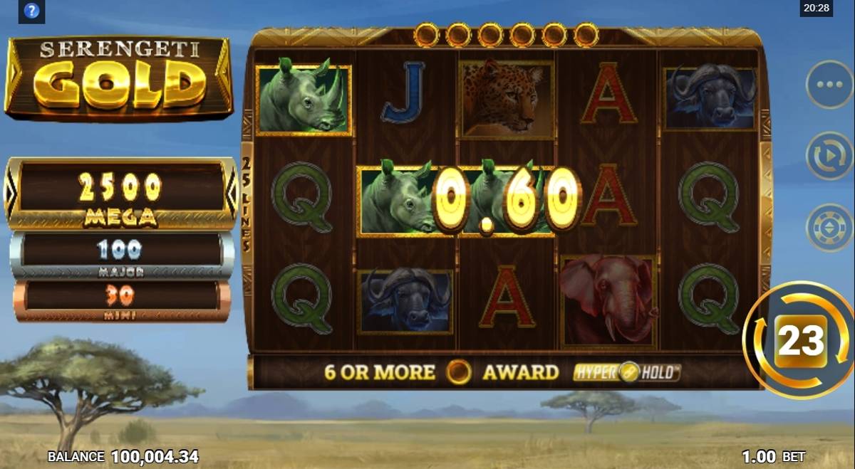 Serengeti Gold: image of winning