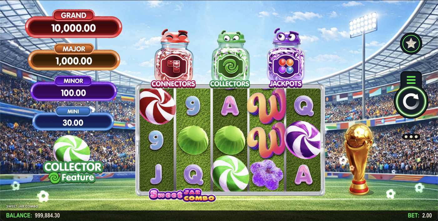 Sweet Jar Combo: image of main menu