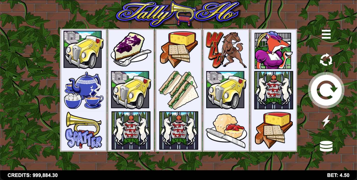 Tally Ho: image of main menu