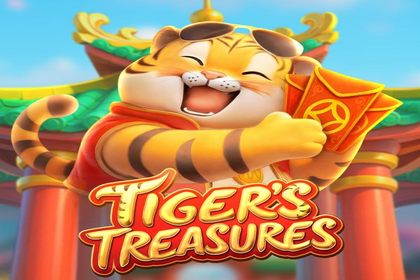 Tiger’s Treasures Online Slot Logo
