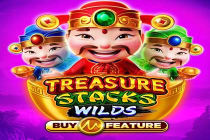 Treasure Stacks Wilds Online Slot Logo