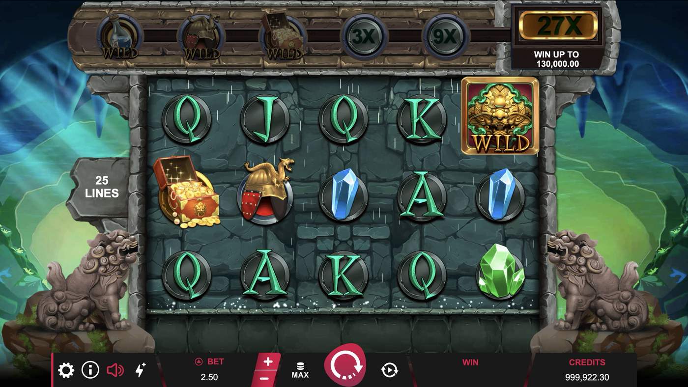 Treasures of Lion City: image of main menu