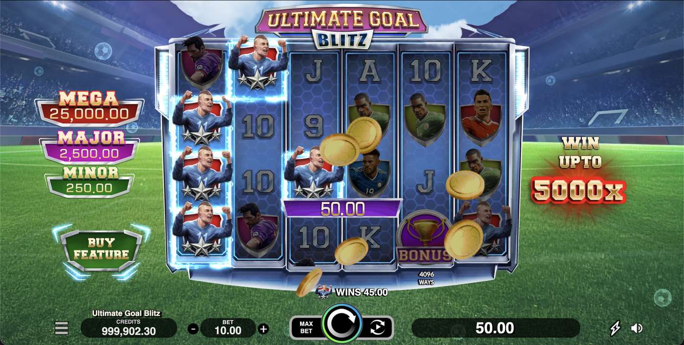 Ultimate Goal Blitz: image of winning