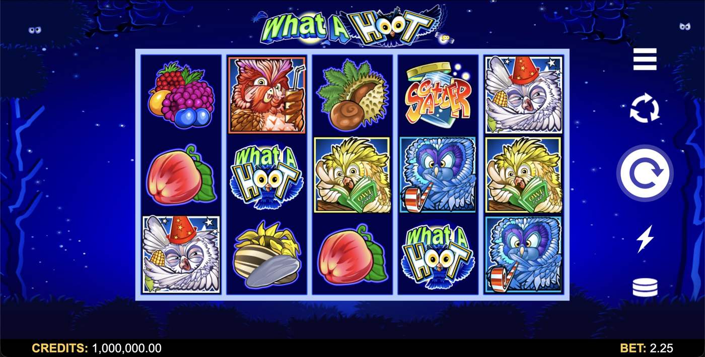 What a Hoot: image of main menu