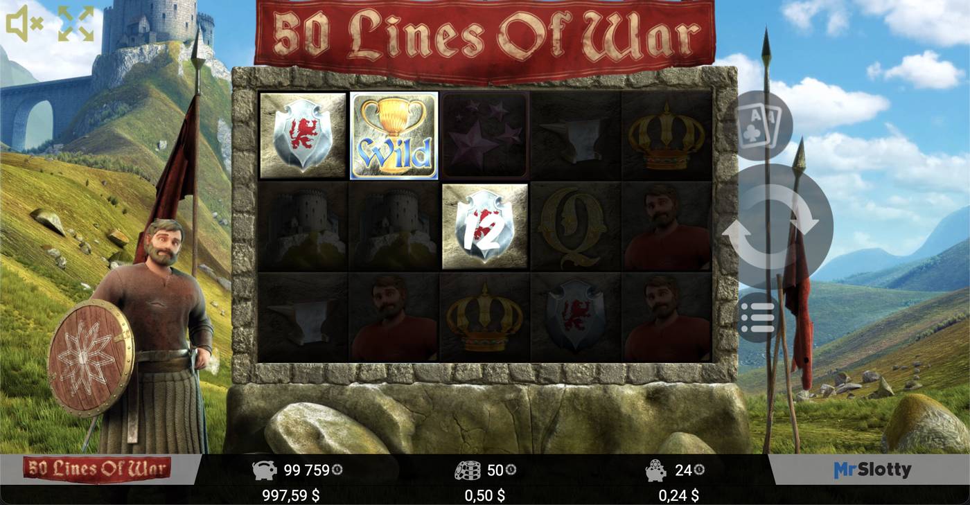 50 Lines Of War: image of winning