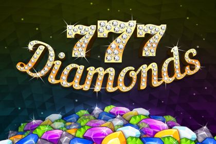 777 Diamonds Online Slot Logo
