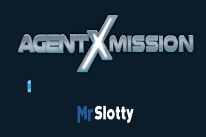 Agent X MIssion Online Slot Logo