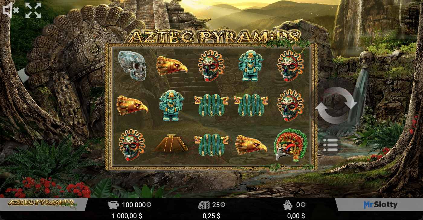 Aztec Pyramids: image of main menu