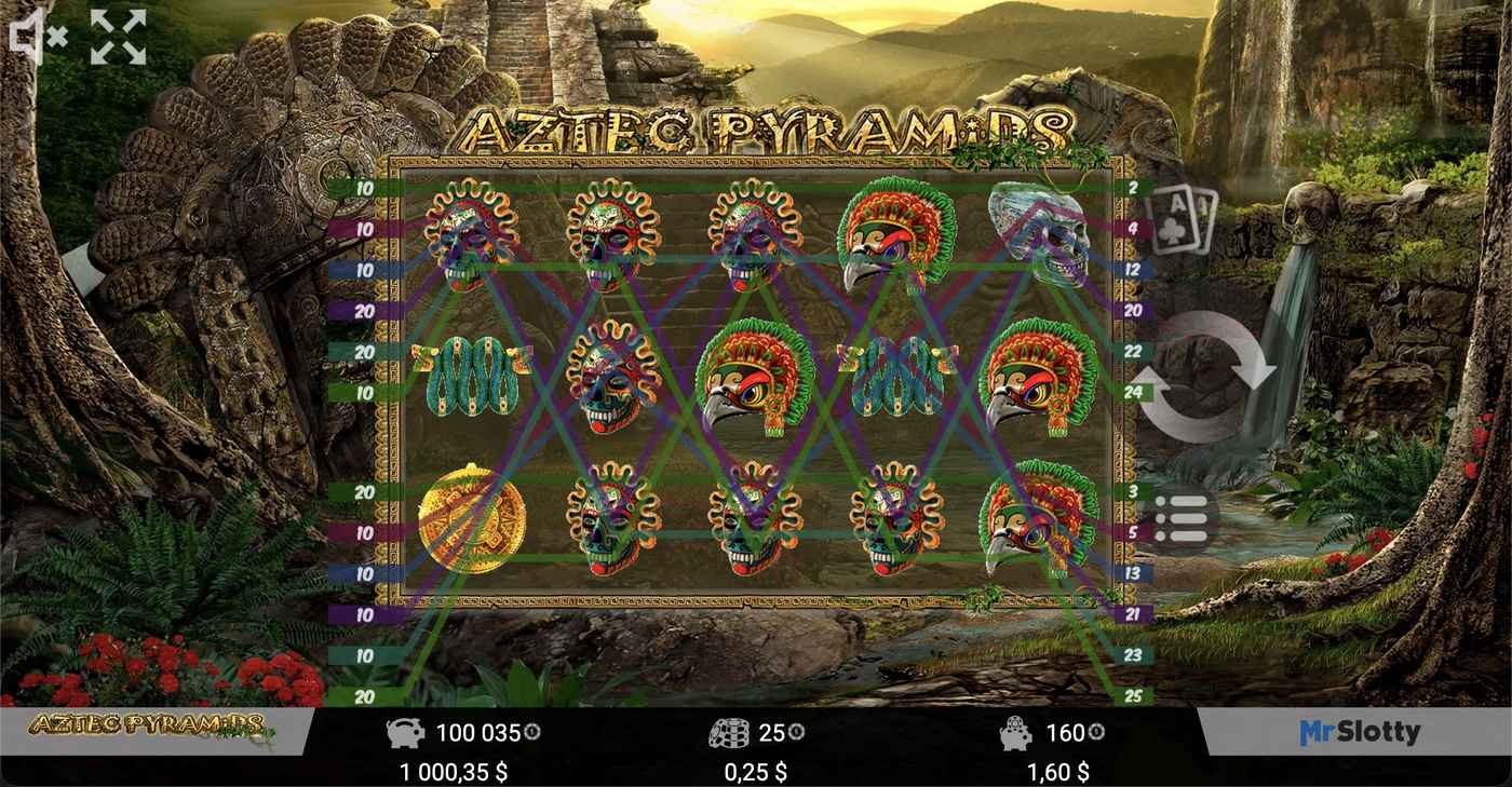 Aztec Pyramids: image of winning