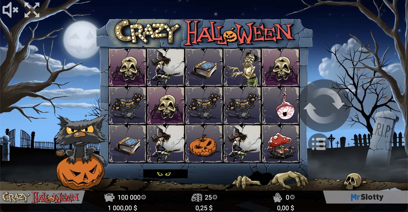 Crazy Halloween: image of main menu