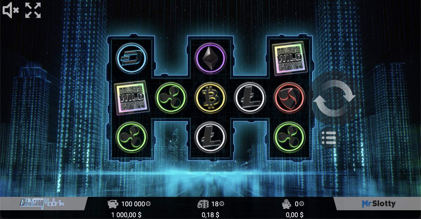 CryptoMatrix: image of main menu