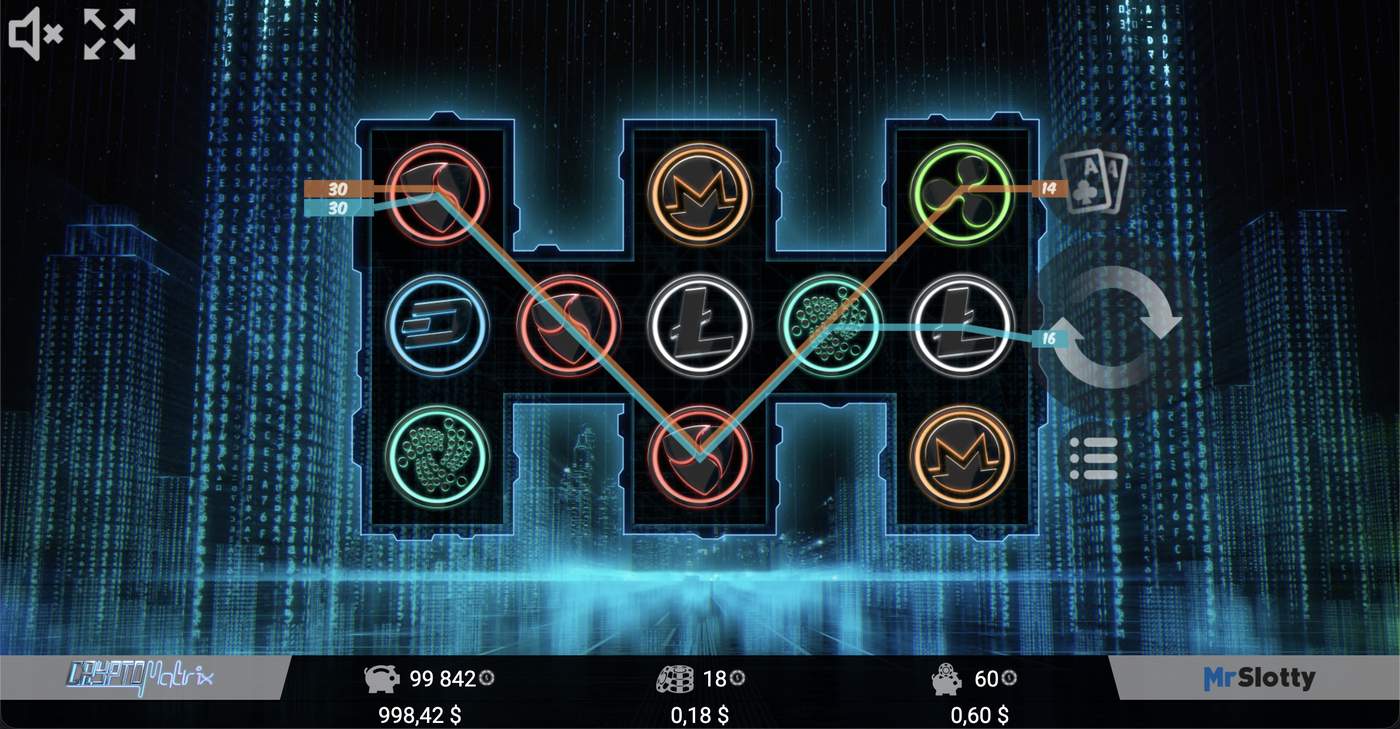 CryptoMatrix: image of winning