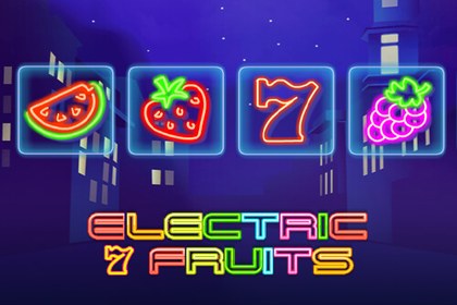 Electric 7 Fruits Online Slot Logo
