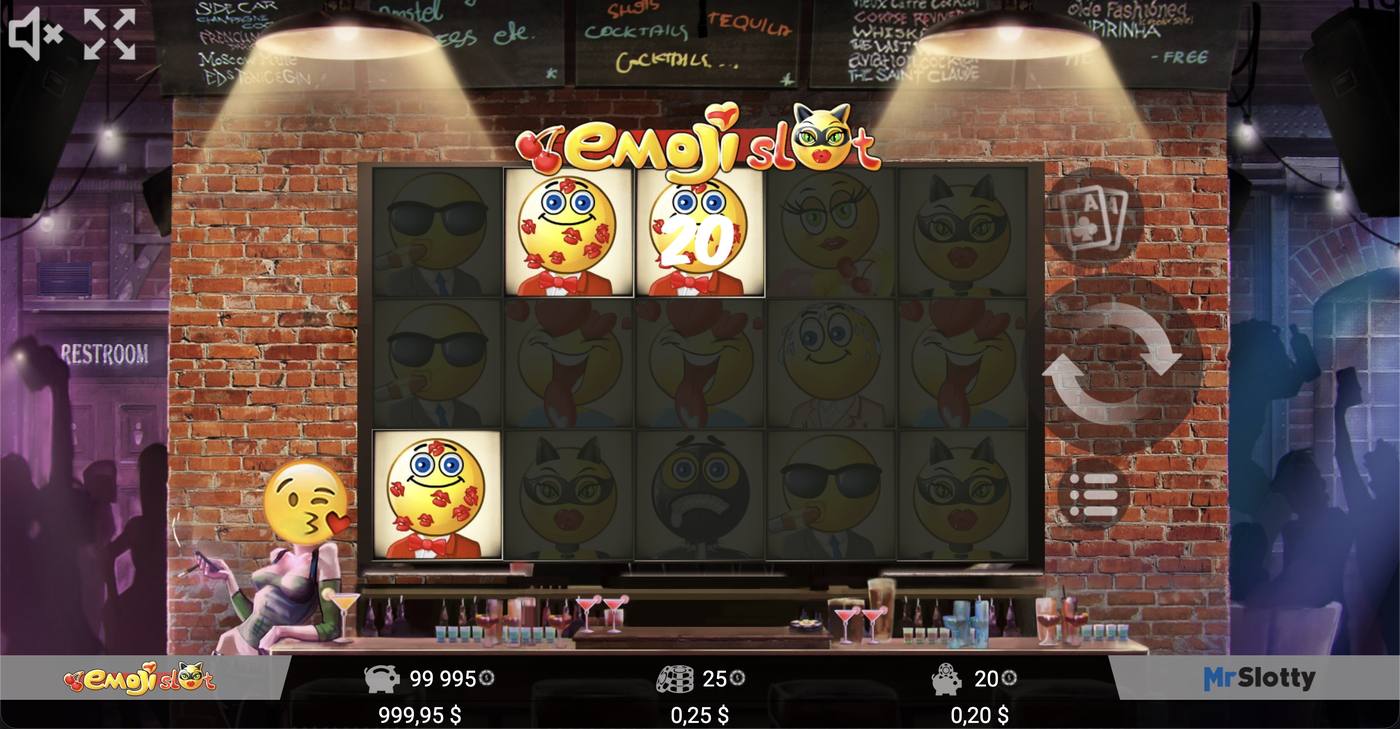 Emoji Slot: image of winning