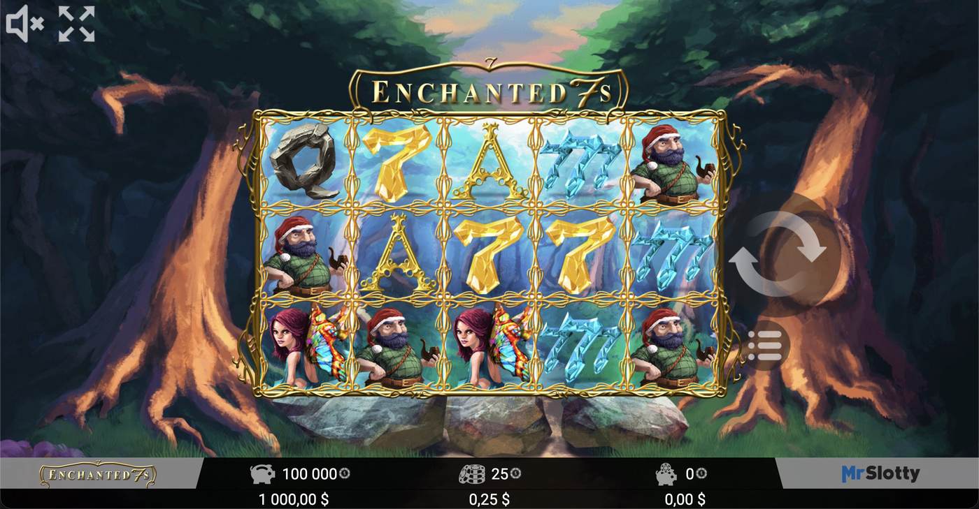 Enchanted 7s: image of main menu
