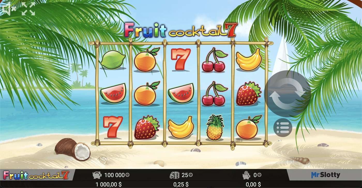 FruitCocktail7: image of main menu