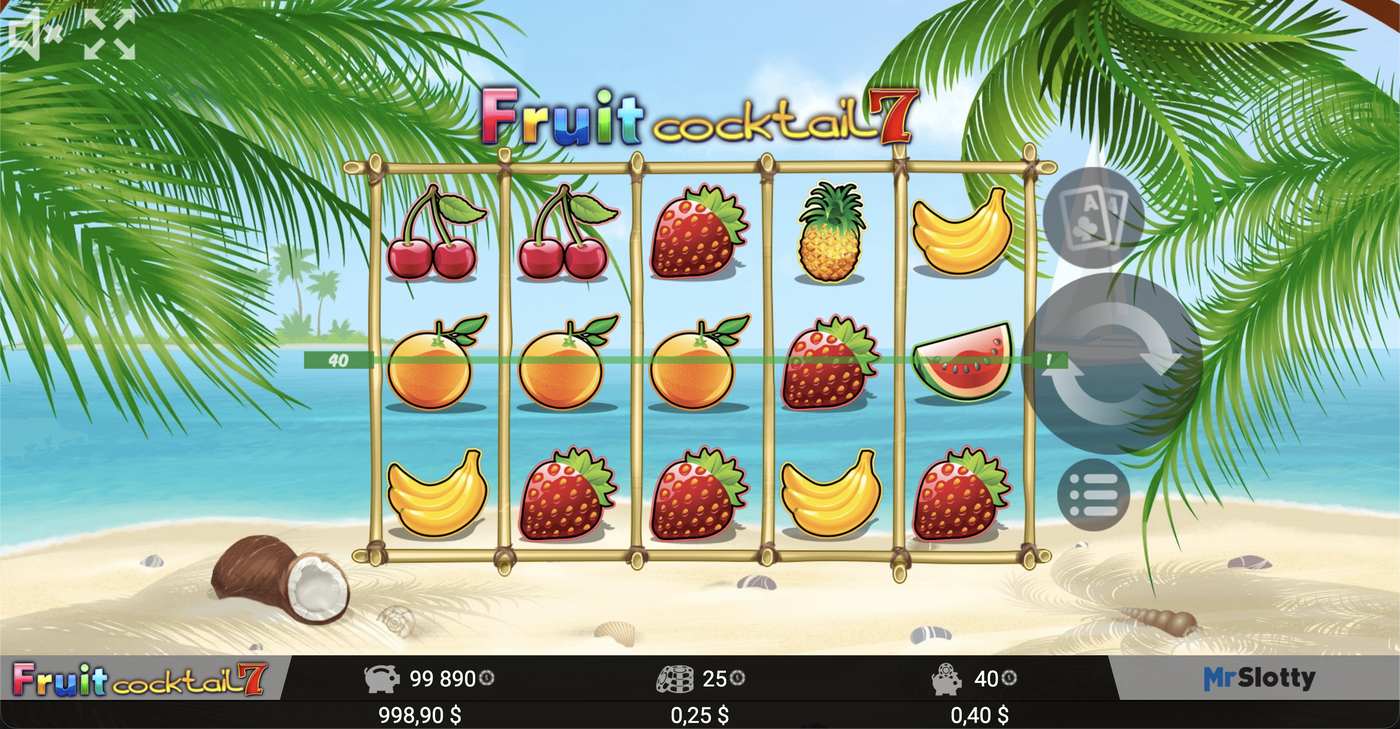 FruitCocktail7: image of winning