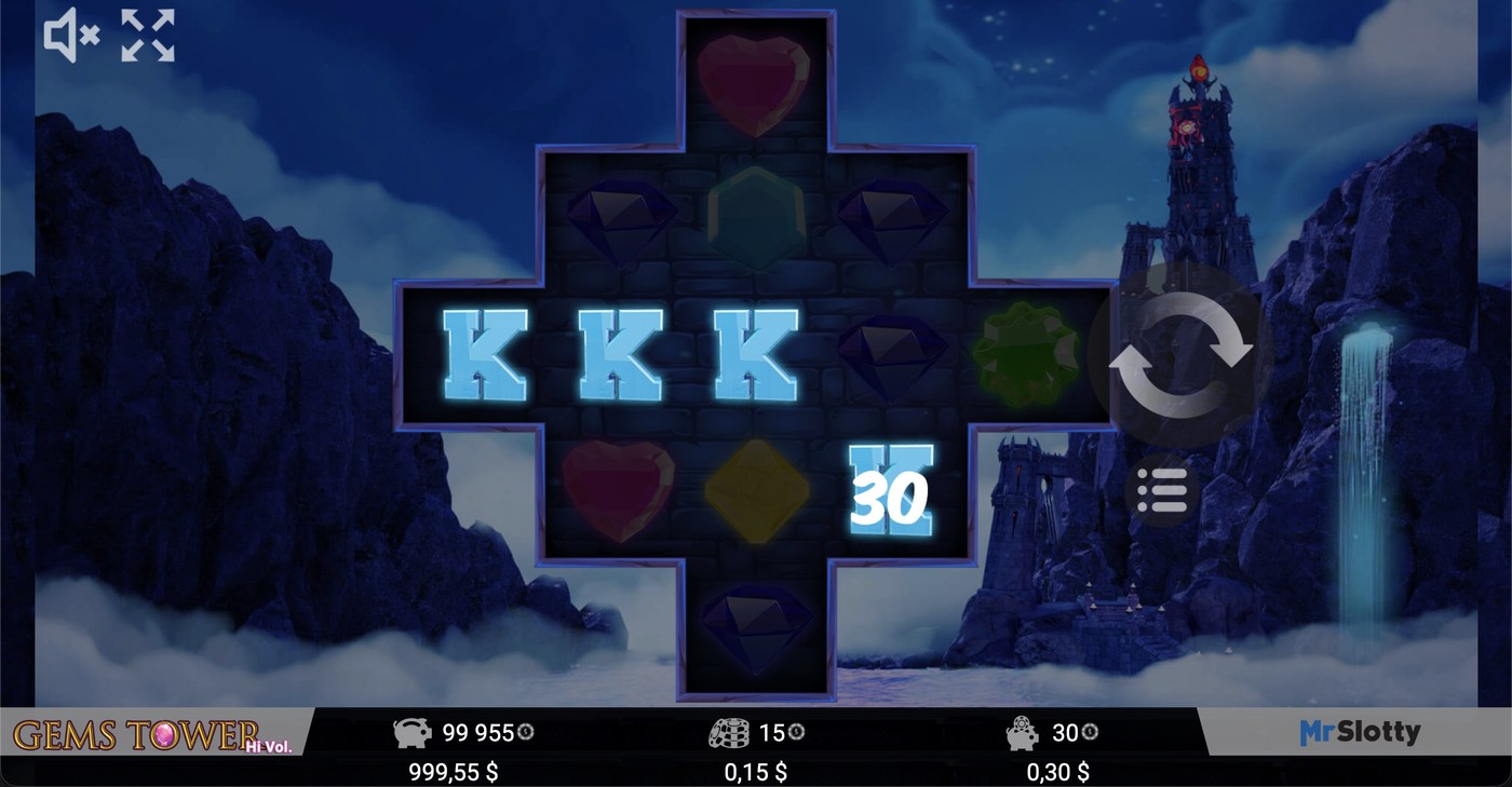 Gems Tower: image of winning