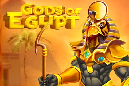 Gods Of Egypt Online Slot Logo