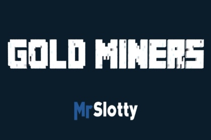 Gold Miners Online Slot Logo