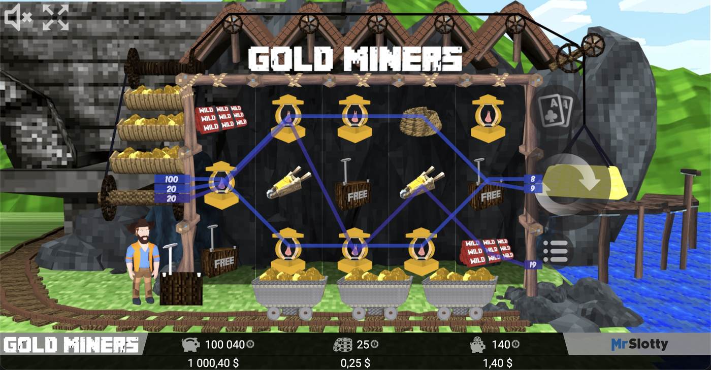 Gold Miners: image of winning