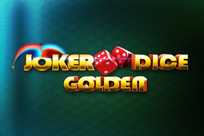 Golden Joker Dice Online Slot Logo