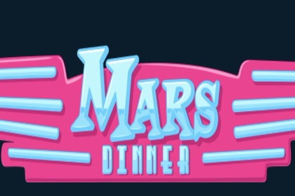 Mars Dinner Online Slot Logo