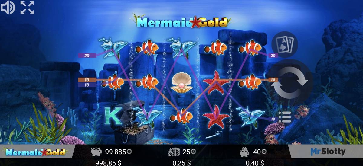 Mermaid Gold: image of winning