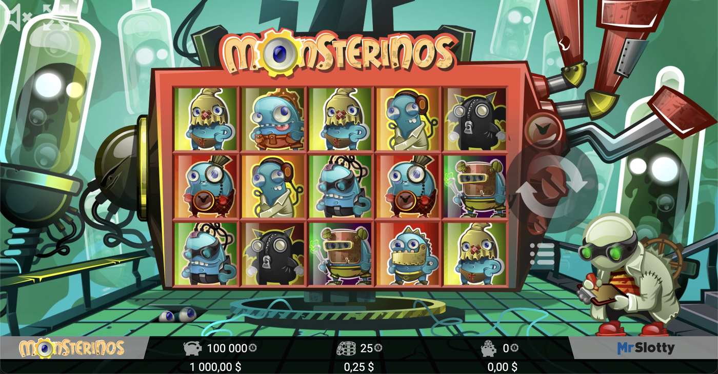 Monsterinos: image of main menu