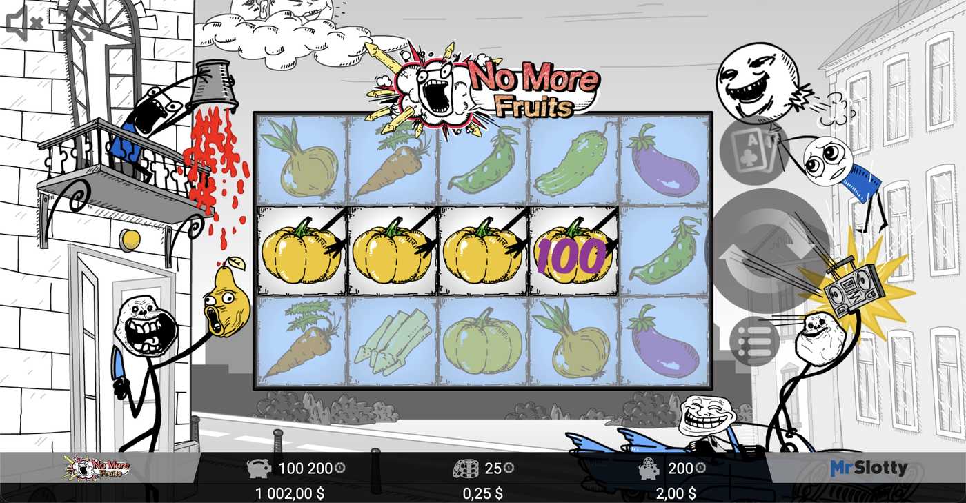 No More Fruits: image of winning