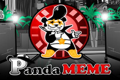 PandaMEME Online Slot Logo