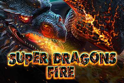 Super Dragons Fire Online Slot Logo