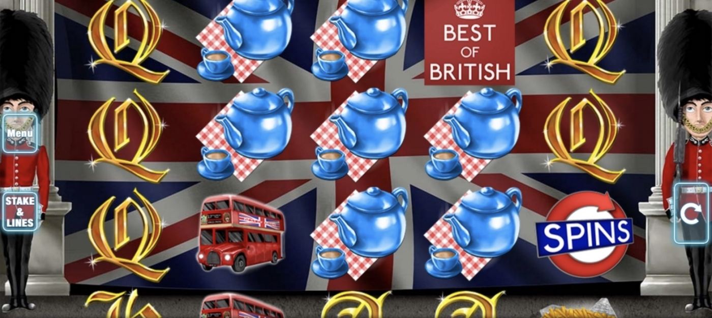 Best of British: image of main menu