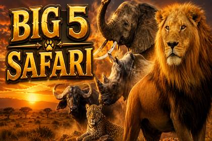 Big 5 Safari Online Slot Logo