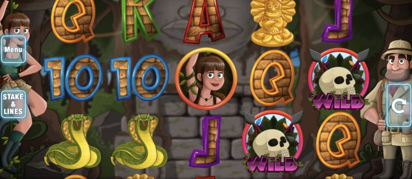 Cave Raiders HD: image of main menu