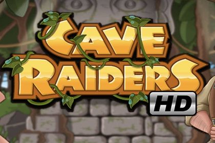 Cave Raiders HD Online Slot Logo